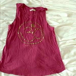 Spiritual Gangster Sacred Om Savasana Tank
